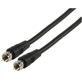 Cable coaxial de 20 m, connecteur F vers connecteur F