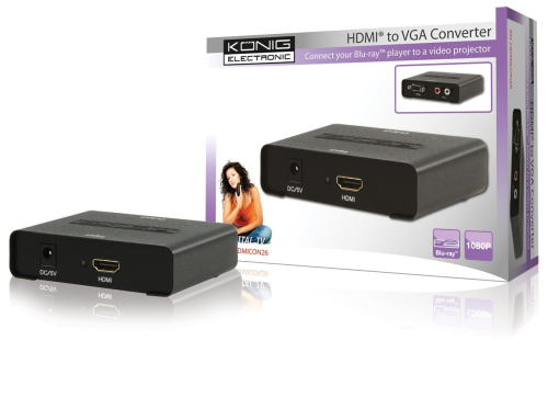 Convertisseur HDMI Haute Vitesse vers VGA