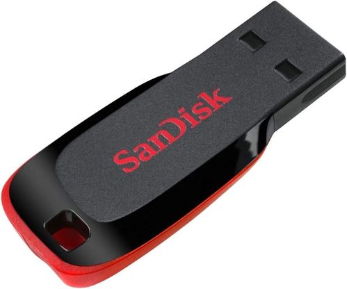 Clé USB SanDisk 64 GB Cruzer Blade USB 2.0 Flash Drive