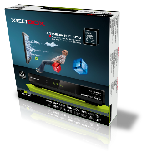 XEOBOX Ultymedia HDCI 1050 -Double Tuner PVR