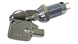 Interrupteur Miniature A Cle tubulaire ON-OFF 1T 0,1A 250V