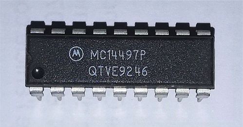 Motorola MC14497P CMOS PCM Remote Control Transmitter