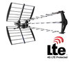 Antenne Trinappe UHF 27 éléments 15 dB avec filtre LTE
