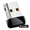 Adaptateur USB Wifi Tiviar - Wireless LAN 150 Mbit/s - USB 2.0