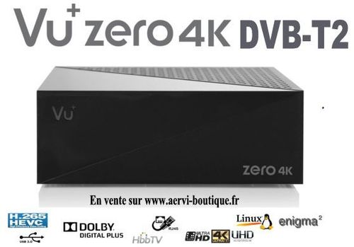 VU+ Zero 4K SE 1x DVB-C/T2 Tuner Linux E2 UHD 2160p