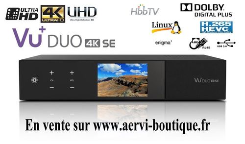 VU+ Duo 4K SE 1x DVB-S2X FBC Twin Tuner Linux E2 UHD 2160p