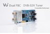 Tuner Satellite VU+ DVB-S2X FBC Dual pour Uno 4K / Uno 4K SE / Duo 4K