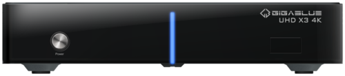 GigaBlue UHD X3 4K 2x DVB-S2X FBC Tuner E2 Linux Récepteur