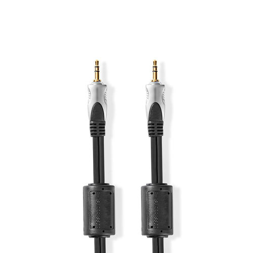 Câble audio stéréo Jack 3.5 mm Mâle/3.5 mm Mâle 5 mètres