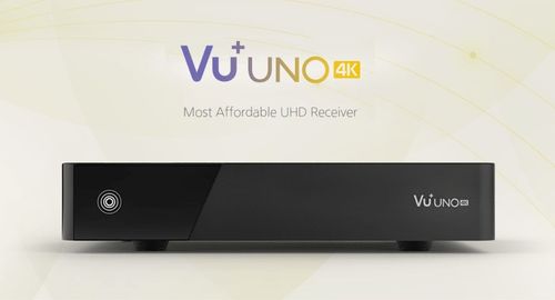 VU+ UNO 4K 1x DVB-S2 FBC Dual Récepteur Sat (Image ATV 7.3)