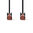 Cable FTP Cat6 Droit longueur 20 m Couleur noir RJ45 Male/Male